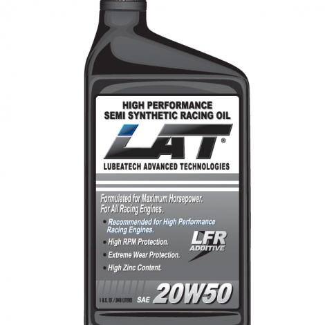 LAT 20w50 SAE Semi-Synthetic Racing Oil